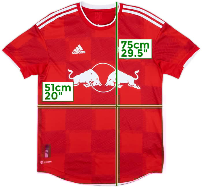 2022-23 New York Red Bulls Authentic Away Shirt - 10/10 - (M)