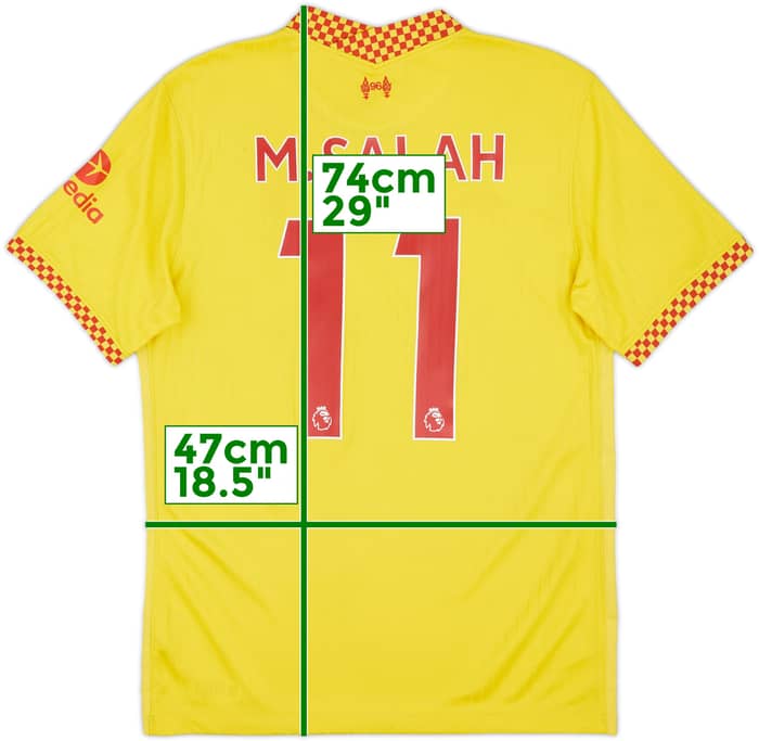 2021-22 Liverpool Third Shirt M.Salah #11 - 6/10 - (M)