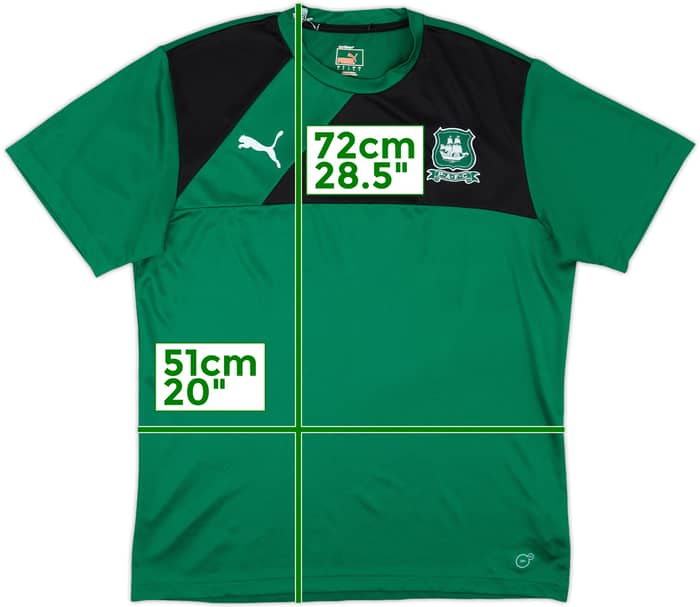 2014-15 Plymouth Puma Training Shirt - 8/10 - (L)
