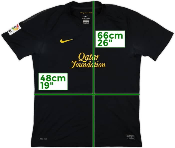 2011-12 Barcelona Away Shirt - 9/10 - (XL.Boys)