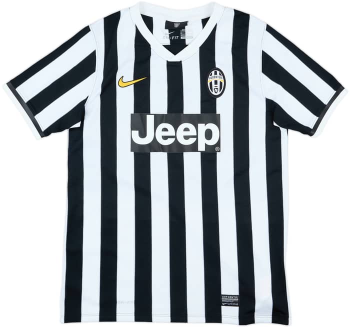 2013-14 Juventus Home Shirt - 7/10 - (XL.Boys)