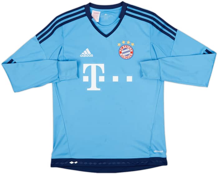 2015-16 Bayern Munich GK Shirt - 6/10 - (XL.Boys)