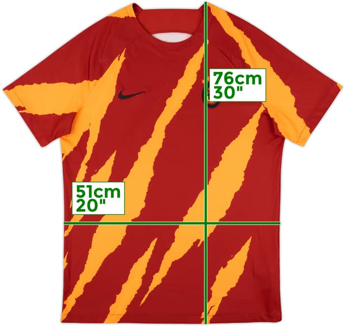 2022-23 Galatasaray Nike Training Shirt - 9/10 - (L)