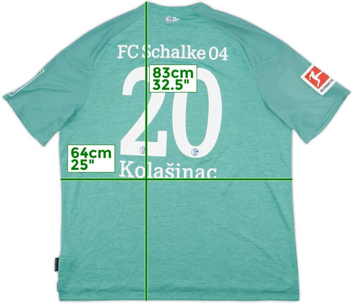 2020-21 Schalke Third Shirt Kolasinac #20 - 10/10 - (3XL)