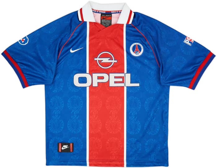 1996-97 Paris Saint-Germain Home Shirt - 8/10 - (L)