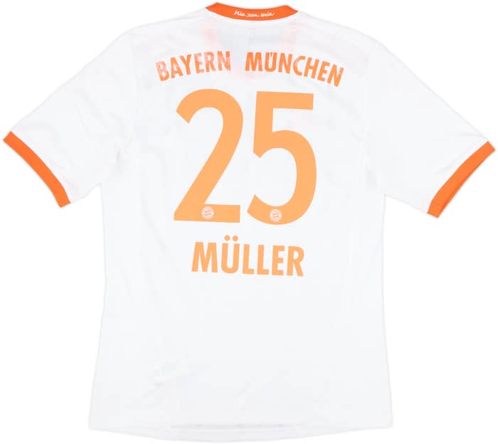 2012-13 Bayern Munich Away Shirt Muller #25 - 5/10 - (M)