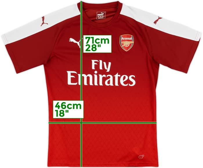 2015-16 Arsenal Puma Training Shirt - 7/10 - (M)