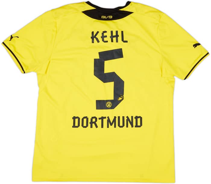 2013-14 Borussia Dortmund Home Shirt Kehl #5 - 5/10 - (L)