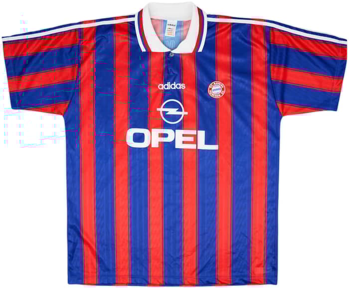 1995-97 Bayern Munich Home Shirt Klinsmann #18 - 9/10 - (XXL)