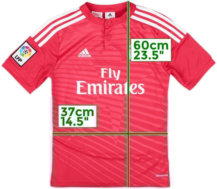 2014-15 Real Madrid Away Shirt - 9/10 - (M.Boys)