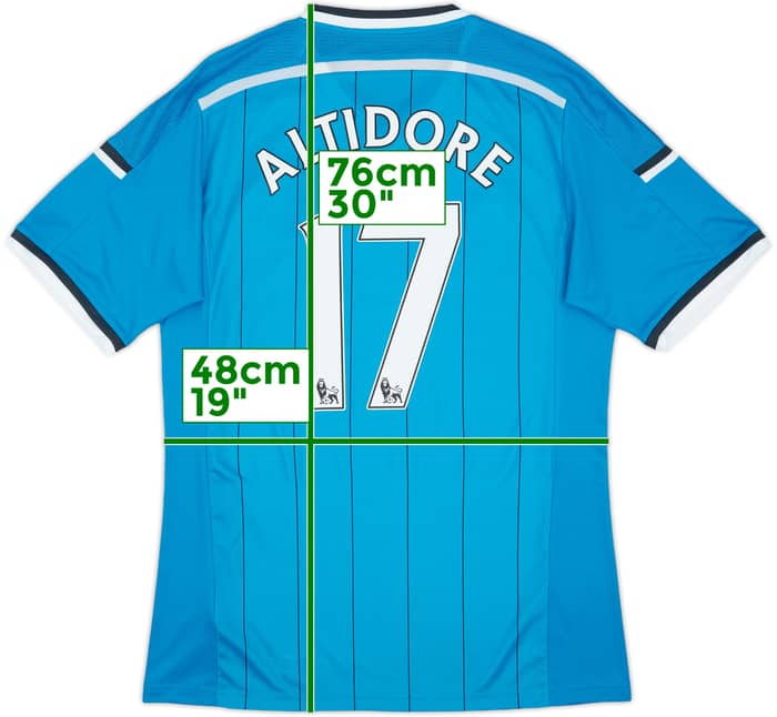 2014-15 Sunderland Away Shirt Altidore #17 - 9/10 - (L)