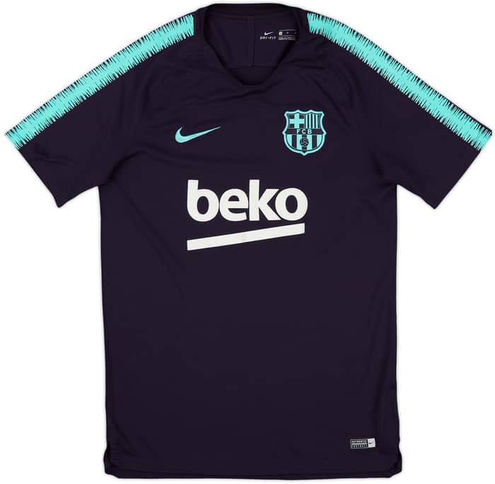 2018-19 Barcelona Nike Training Shirt - 8/10 - (M)