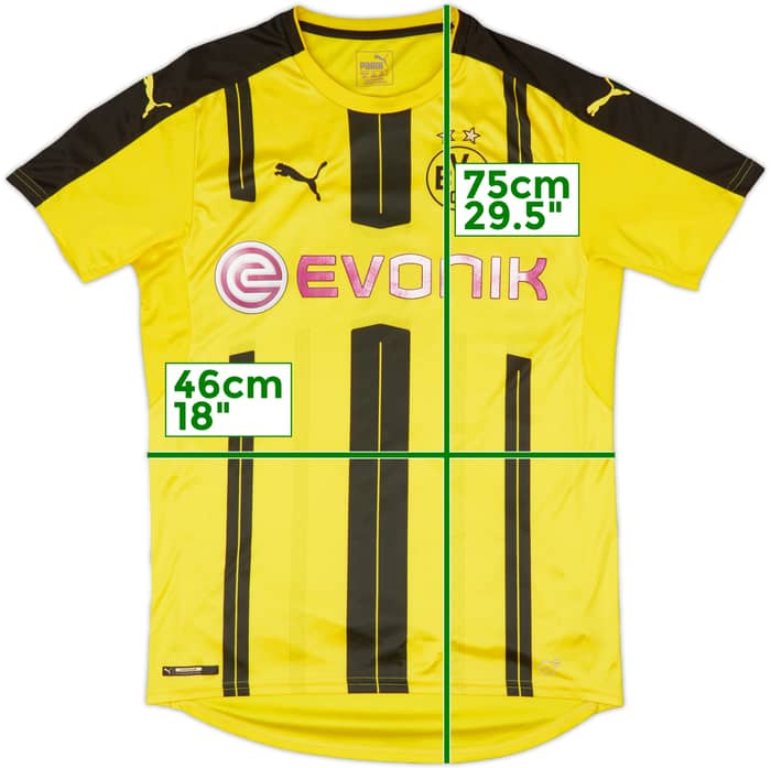 2016-17 Borussia Dortmund Home Shirt - 5/10 - (M)