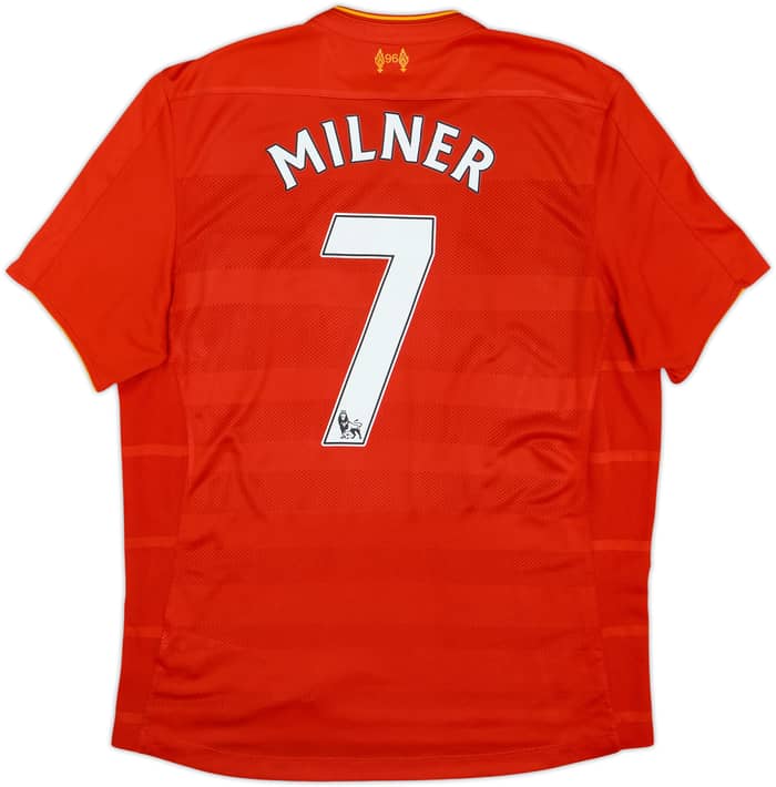 2016-17 Liverpool Home Shirt Milner #7 - 8/10 - (L)