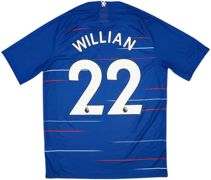 2018-19 Chelsea Home Shirt Willian #22 - 9/10 - (M)