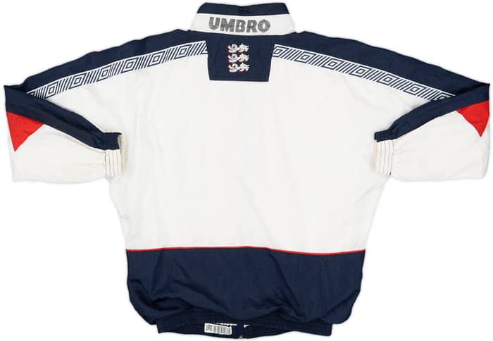 1990-92 England Umbro Track Jacket - 8/10 - (L.Boys)