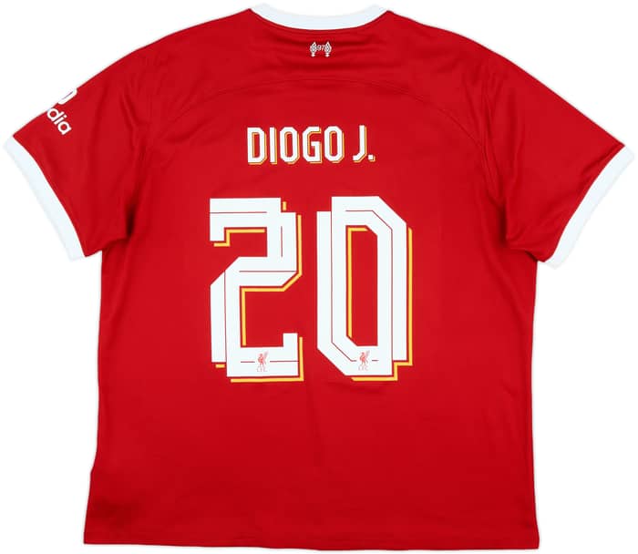 2023-24 Liverpool Home Shirt Diogo J. #20 - 10/10 - (XXL)