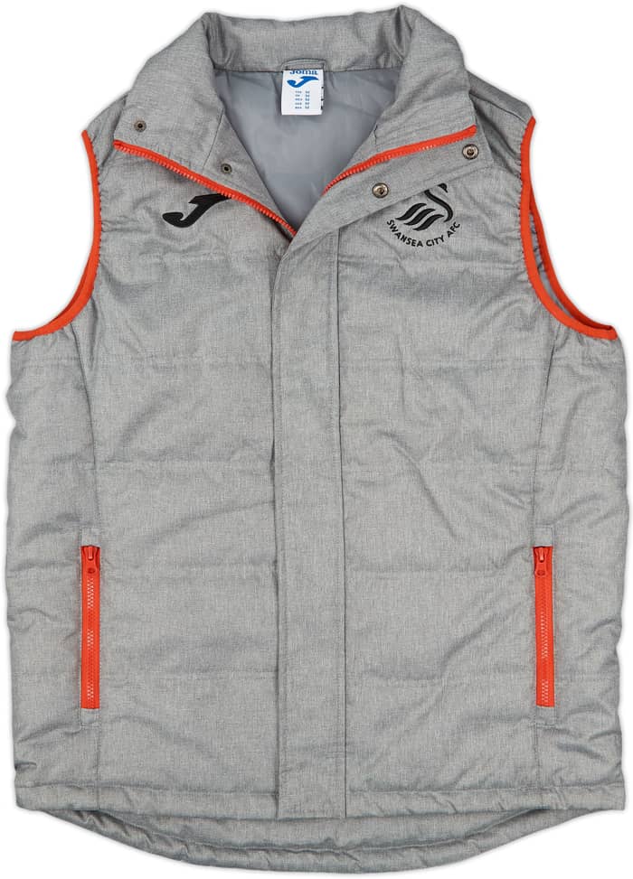 2020-21 Swansea City Joma Padded Gilet - 8/10 - (M)