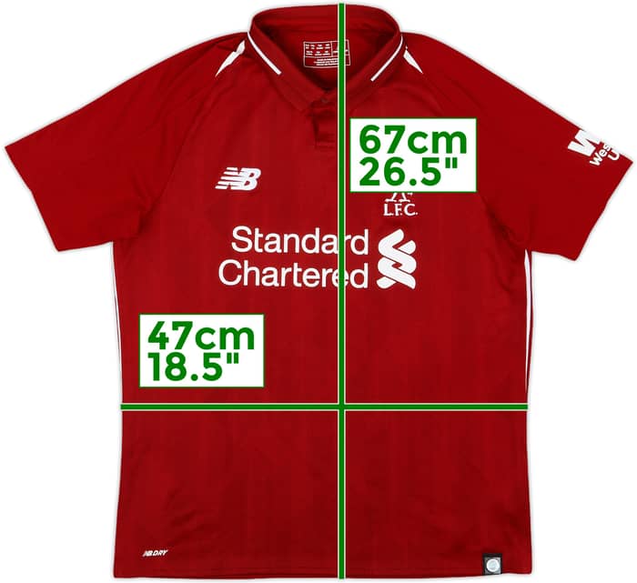 2018-19 Liverpool Home Shirt - 8/10 - (XL.Boys)
