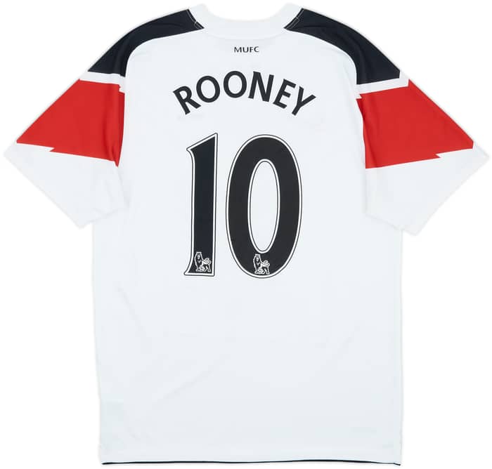 2010-12 Manchester United Away Shirt Rooney #10 - 7/10 - (S)