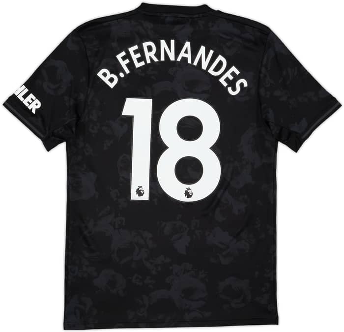 2019-20 Manchester United Third Shirt B.Fernandes #18 - 8/10 - (S)