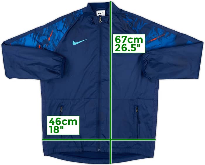 2022-23 England Umbro Track Jacket - 8/10 - (L.Boys)