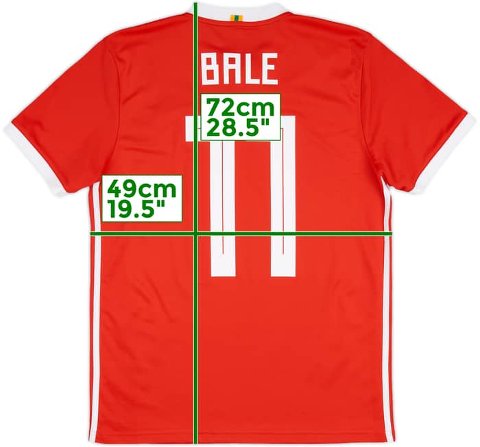 2018-19 Wales Home Shirt Bale #11 - 8/10 - (M)