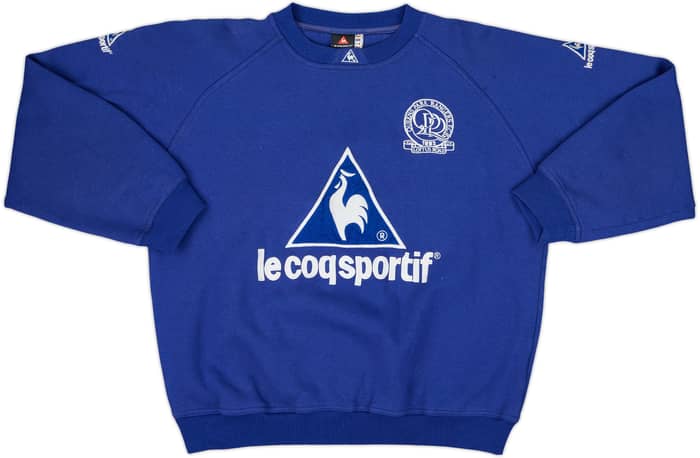 2000-01 Queens Park Rangers Le Coq Sportif Sweat Top - 9/10 - (M)