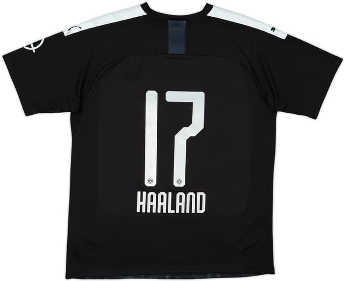 2019-20 Borussia Dortmund Away Shirt Haaland #17 - 10/10 - (L)