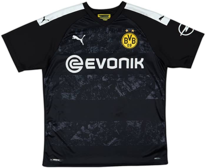 2019-20 Borussia Dortmund Away Shirt Haaland #17 - 10/10 - (L)