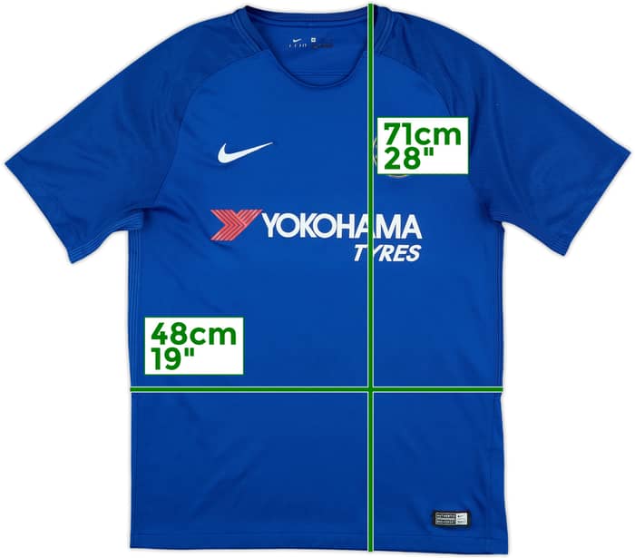 2017-18 Chelsea Home Shirt Willian #22 - 8/10 - (M)