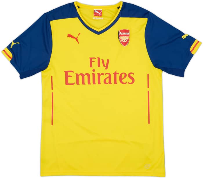 2014-15 Arsenal Away Shirt Arteta #8 - 8/10 - (M)