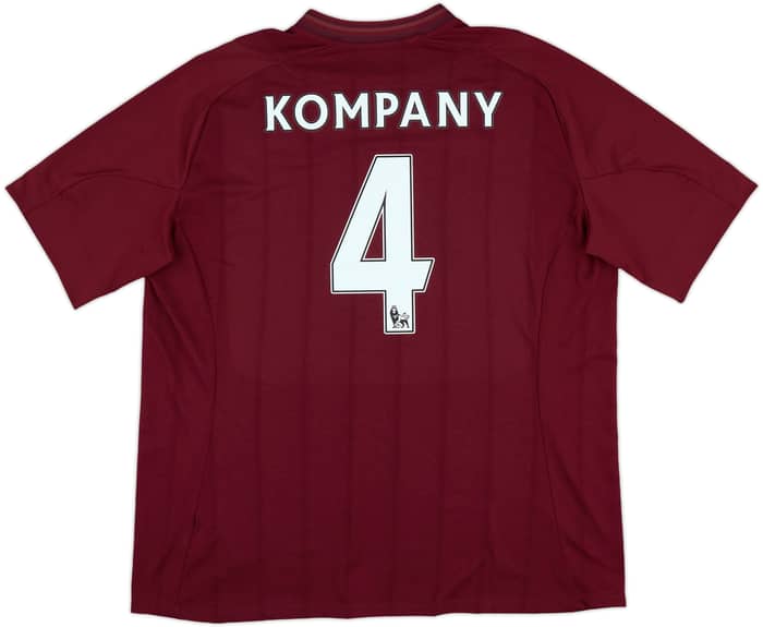 2012-13 Manchester City Away Shirt Kompany #4 - 7/10 - (XXL)