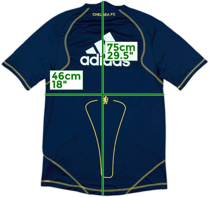 2010-11 Chelsea adidas Formotion Training Shirt - 9/10 - (M)