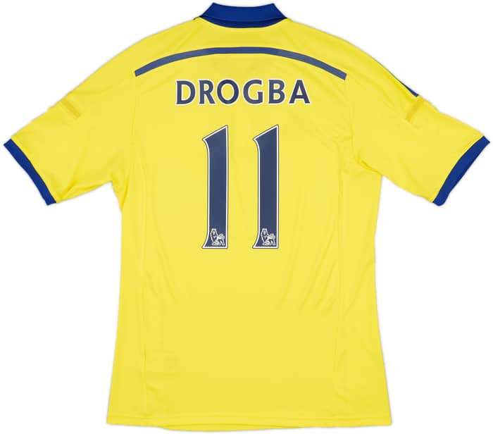 2014-15 Chelsea Away Shirt Drogba #11 - 7/10 - (M)
