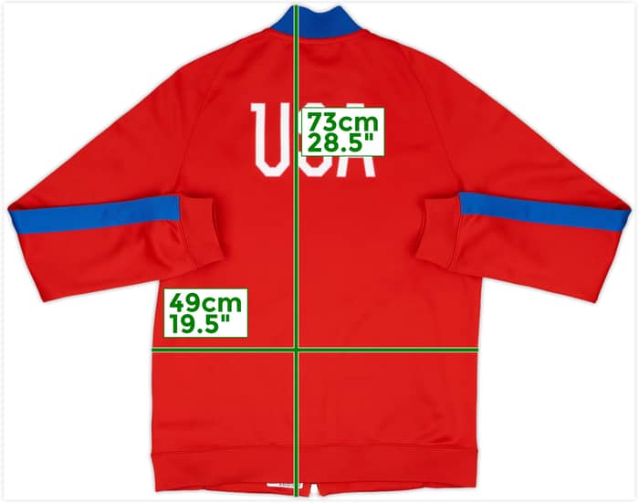 2014-15 USA Nike Track Jacket - 8/10 - (M)