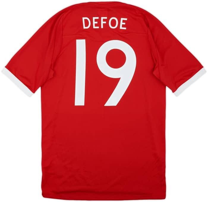 2010-11 England Away Shirt Defoe #19 - 7/10 - (M)