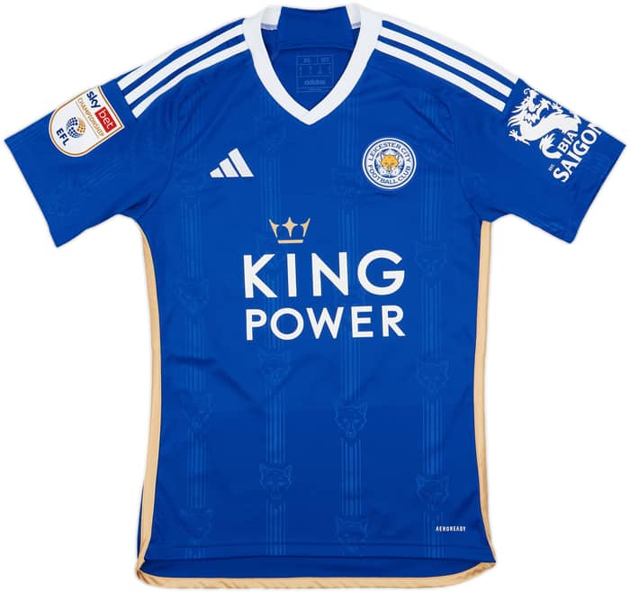 2023-24 Leicester Home Shirt Iheanacho #8 - 9/10 - (XS)
