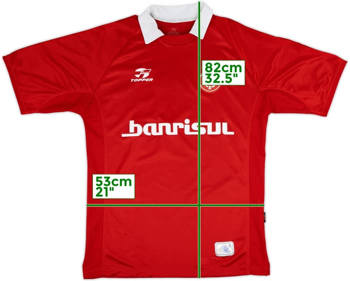 2002 Internacional Home Shirt #10 - 5/10 - (L)