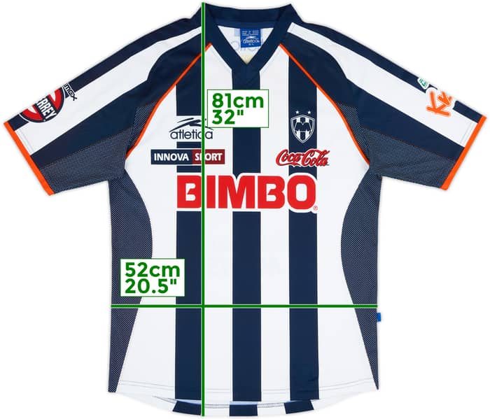 2003-04 Monterrey Home Shirt - 9/10 - (L)