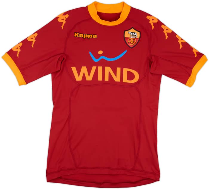 2010-11 Roma Home Shirt Totti #10 - 7/10 - (S)