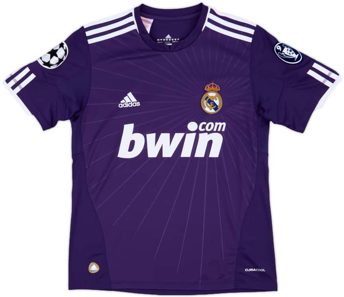 2010-11 Real Madrid CL Third Shirt - 9/10 - (L.Boys)