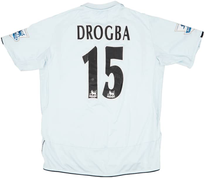 2005-06 Chelsea Away Shirt Drogba #15 - 4/10 - (L)