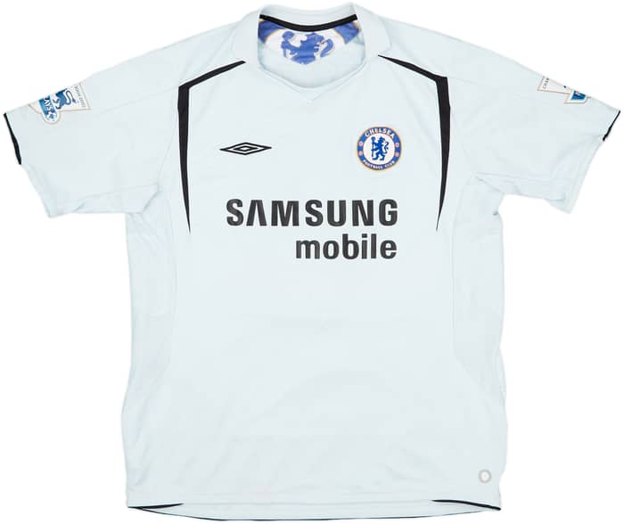 2005-06 Chelsea Away Shirt Drogba #15 - 4/10 - (L)