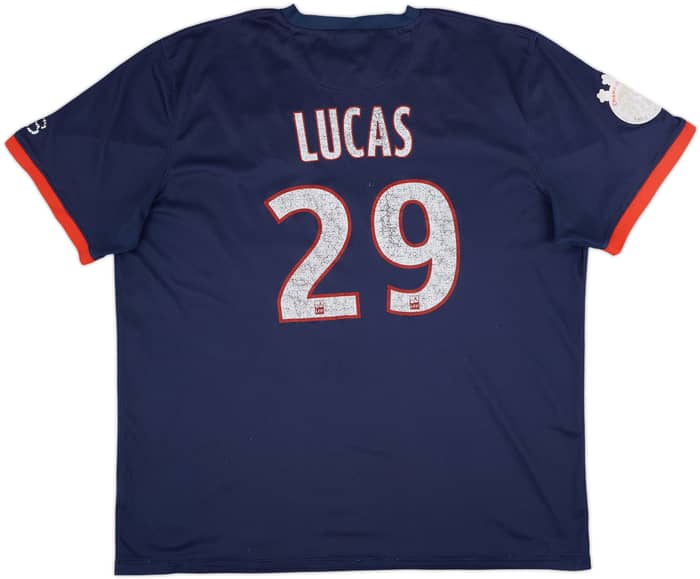 2013-14 Paris Saint-Germain Home Shirt Lucas #29 - 4/10 - (XXL)