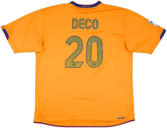 2006-08 Barcelona Away Shirt Deco #20 - 5/10 - (XL)