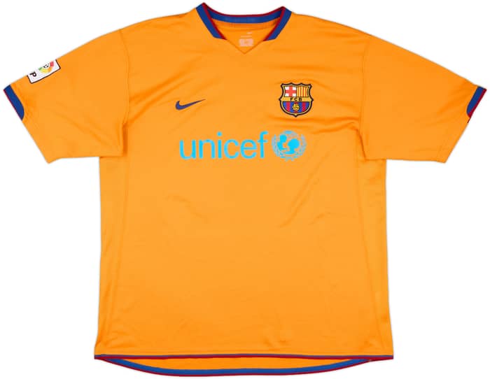2006-08 Barcelona Away Shirt Deco #20 - 5/10 - (XL)