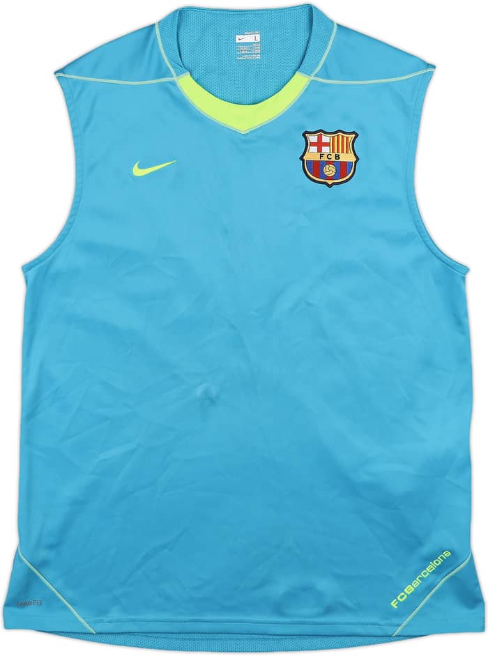 2007-08 Barcelona Nike Training Vest - 8/10 - (L)