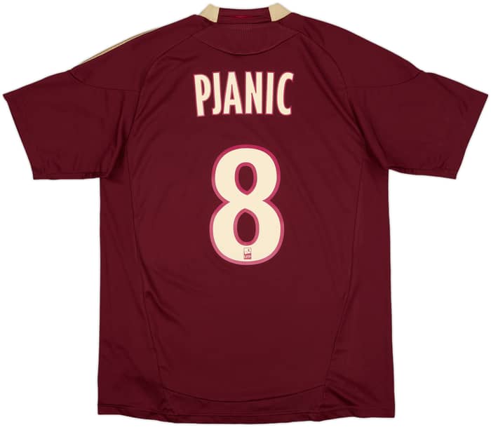 2010-11 Lyon Away Shirt Pjanic #8 - 6/10 - (M)
