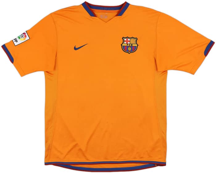 2006-08 Barcelona Away Shirt Ronaldinho #10 - 7/10 - (M)